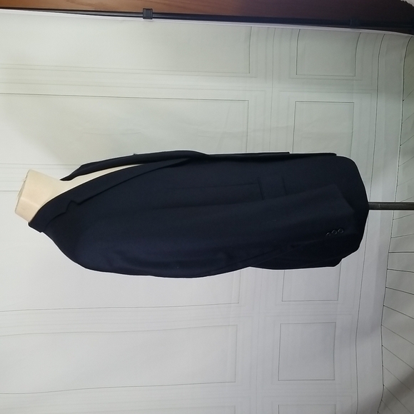 JOHN W. Nordstrom 44R Sport Coat Loro Pianna Italy 100% Cashmere Navy Two Button - Picture 12 of 17